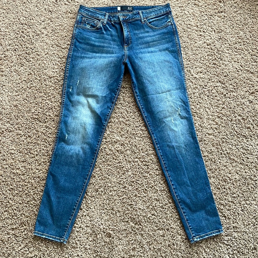 Kut from the Kloth Mia Fab Ab Toothpick Skinny Jean size 14